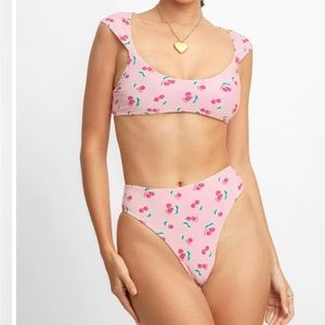 NWOT Blackbough Swim Reversible Ashley Maraschino High-rise Swimsuit Bikini